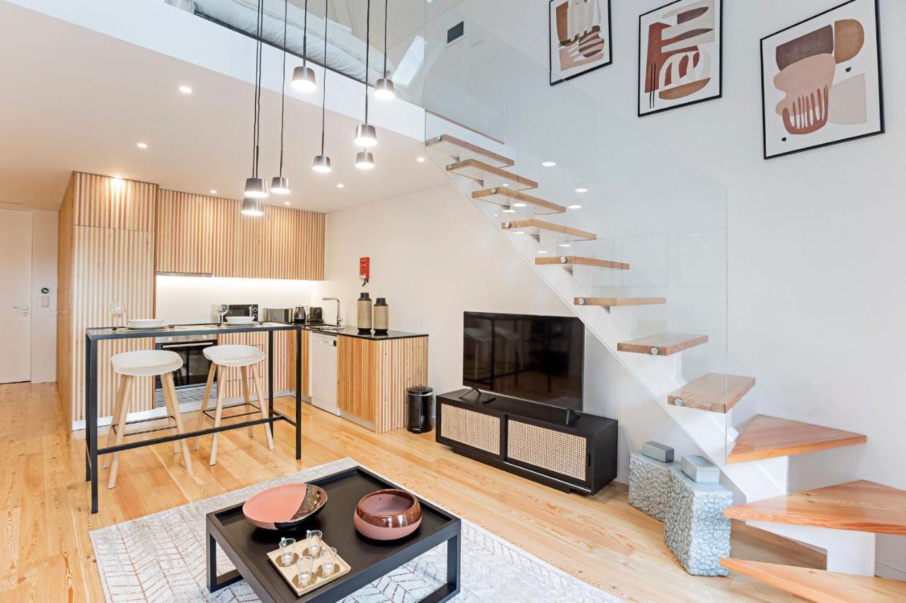 Studio Duplex W Ac Near River Front By Lovelystay OOporto Extérieur photo