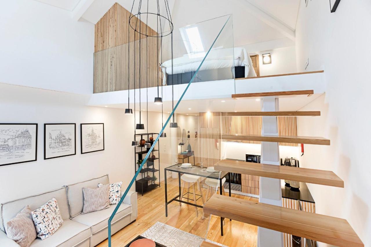 Studio Duplex W Ac Near River Front By Lovelystay OOporto Extérieur photo